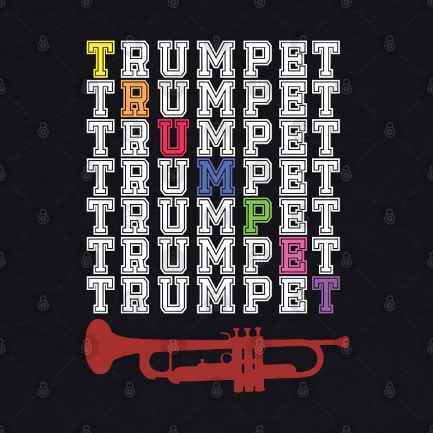 Colorful Trumpet by DePit DeSign